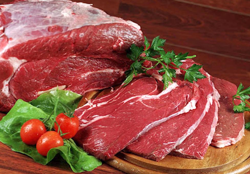 свежее мясо домашних животных